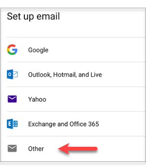 Email Port Setting