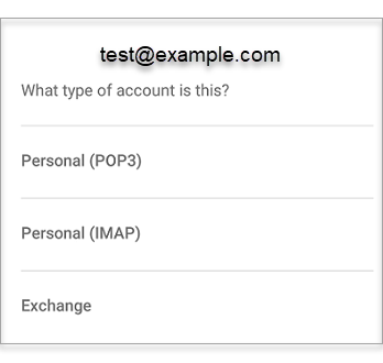 Email Port Setting