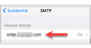 Email Port Setting